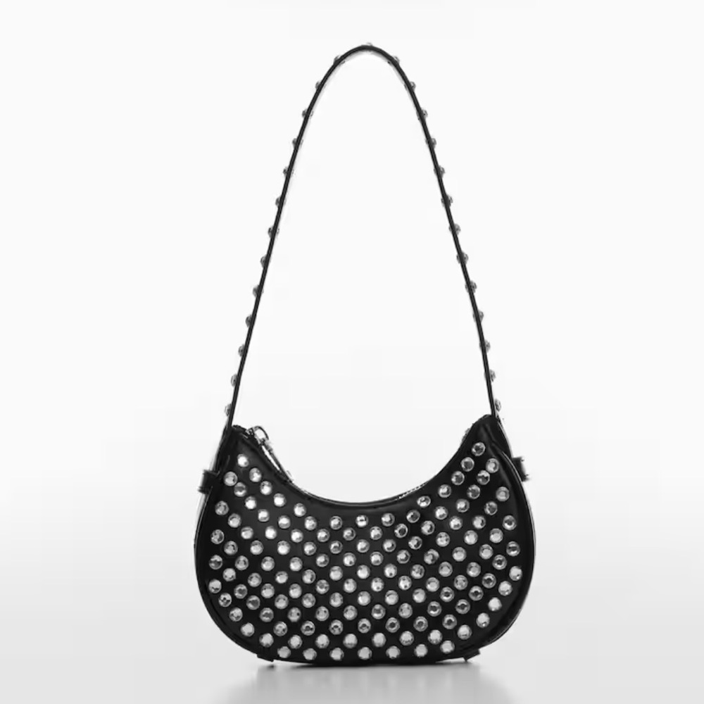 Mango studded purse